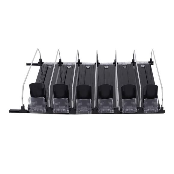 Drink Organizer, Automatic Pusher Glide Soda Dispenser for Fridge, 5 Rows - Picture 1 of 10